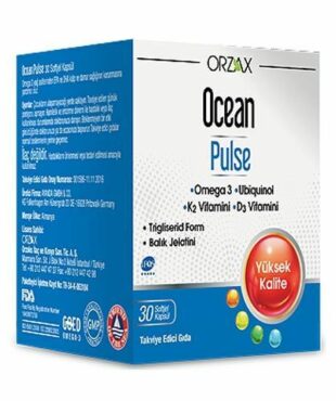 Introducing the Orzax Ocean Pulse 30 Capsules, your solution for boosting your vitamin health. These capsules are designed to support your overall wellness and provide essential nutrients for your body.