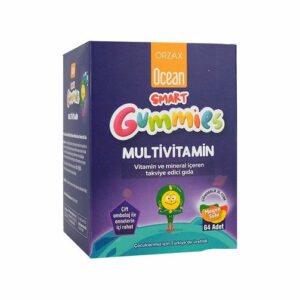 Orzax Ocean Smart Gumies Multivitamin Fruit Juice Gel 64 Pcs