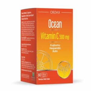 Orzax Ocean Vitamin C 500mg 60 Capsules