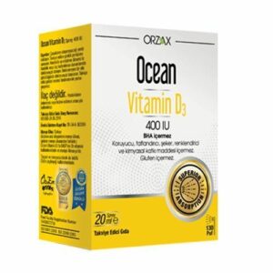 Orzax Ocean Vitamin D3 400 IU Spray 20ml