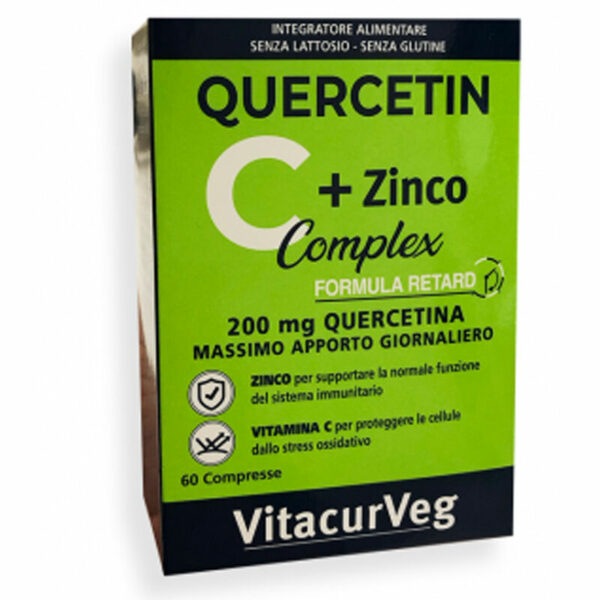 Pharmalife Quercetin C + Zinco Complex 200 mg 60 Tablets