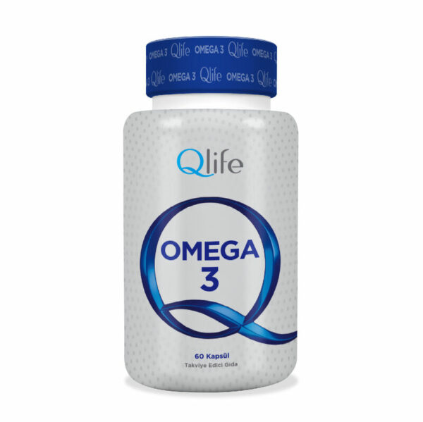 Qlife Omega 3 Supplementary Food 60 Capsules