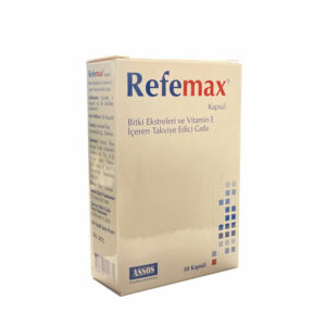 Food Supplement Containing Refemax Plant Extracts 30 Capsules