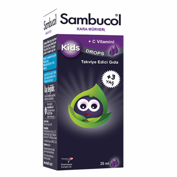 Sambucol Kids Black Elderberry Supplementary Food 3 Years+ 20 ml