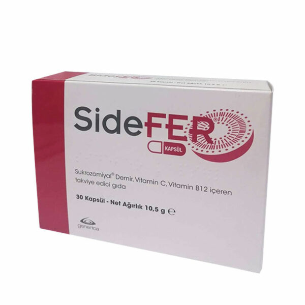 Generica Sidefer Vitamin C and Vitamin B12 30 Capsules