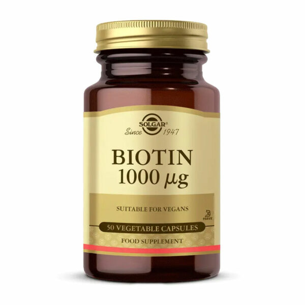 Solgar Biotin 1000 mcg 50 Capsules