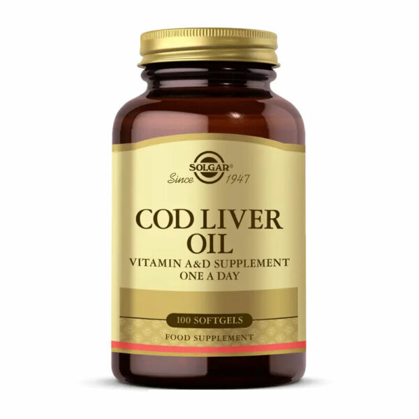 Solgar Cod Liver Oil 100 Capsules