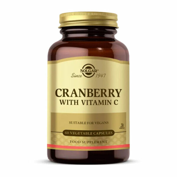 Solgar Cranberry With Vitamin C 60 Capsules