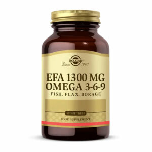 Solgar EFA 1300 mg Omega 3-6-9 60 Soft Gelatin Capsules