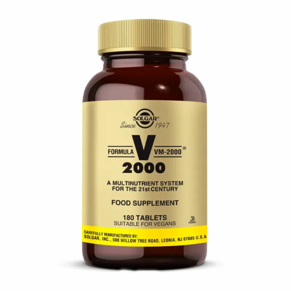 Solgar Formula VM-2000 Multivitamin and Mineral 180 Tablet