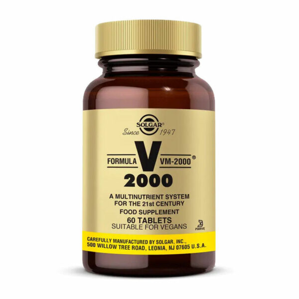 Solgar Formula VM-2000 Multivitamin and Mineral 60 Tablet