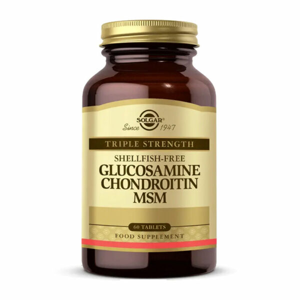 Solgar Glucosamine Chondroitin MSM 60 Tablets