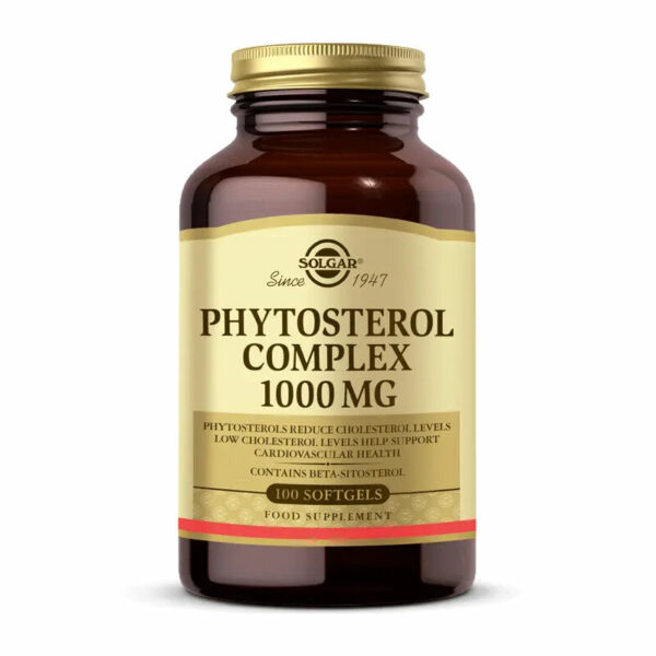 Solgar Phytosterol Complex 1000 mg 100 Soft Gelatin Capsules