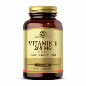 Solgar Vitamin E 400 IU 50 Soft Gelatin Capsules