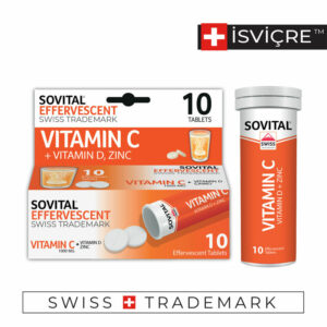 Sovital Vitamin C 1000 mg 10 pcs Effervescent Tablet