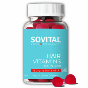 Sovital Hair Vegan Gummy Hair Vitamin 60 Pieces