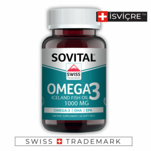 Sovital Omega 3 1000mg Food Supplement 60 Soft Capsules