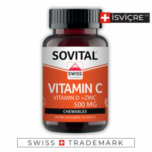 Sovital Vitamin C Supplementary Food 30 Chewable Tablets