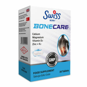 Swiss Bork Bonecare Food Supplement 30 Tablets