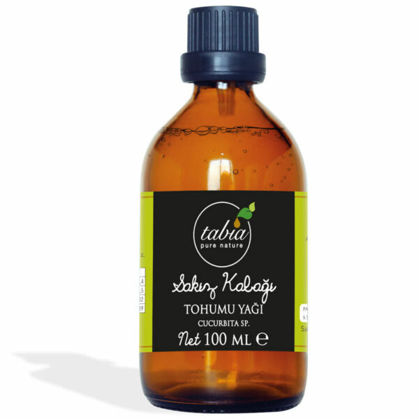 Introducing the Tabia Pumpkin Seed Oil 100 ml, a natural health supplement packed with essential vitamins and nutrients to support your overall well-being.