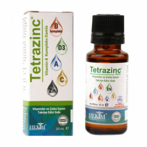 Introducing Hekim Tetrazinc B Complex Drop 20 ml, a powerful solution for supporting overall health and wellness.