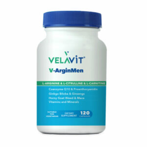 Velavit V-ArginMen Supplementary Food 120 Capsules