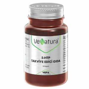 Introducing the VeNatura 5-HTP Food Supplement 30 Capsules, a powerful solution for promoting overall wellbeing and balance.