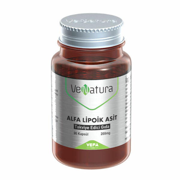 VeNatura Alpha Lipoic Acid Supplement Food 90 Capsules