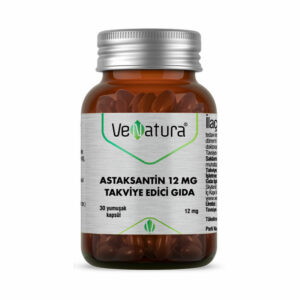 Introducing the VeNatura Astaxanthin Supplementary Food 30 Soft Capsules, a natural solution to support your overall health and well-being.