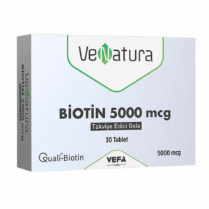 VeNatura Biotin 5000 mcg Food Supplement 30 Tablets