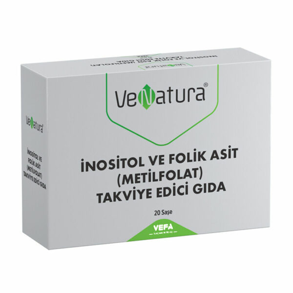 VeNatura Inositol and Folic Acid (Methylfolate) 20 Sachets