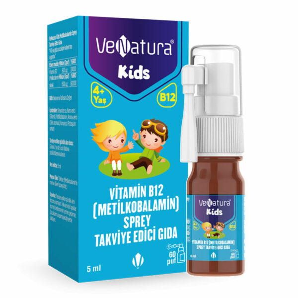 VeNatura Kids Methylcobalamin Spray Food Supplement 5 ml