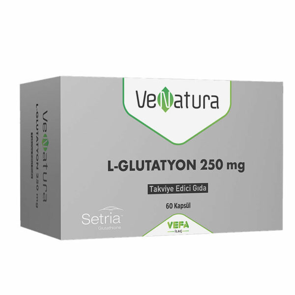 VeNatura L-Glutathione 250 mg Food Supplement 60 Soft Capsules