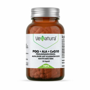 VeNatura PQQ+ALA+CoQ10 Food Supplement 30 Capsules