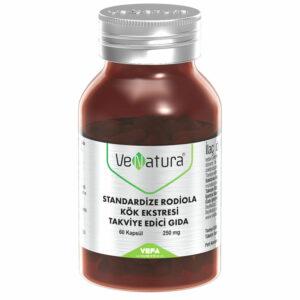 Introducing the VeNatura Standardized Rodiola Root Extract 60 Capsules, created to support your overall health and well-being.