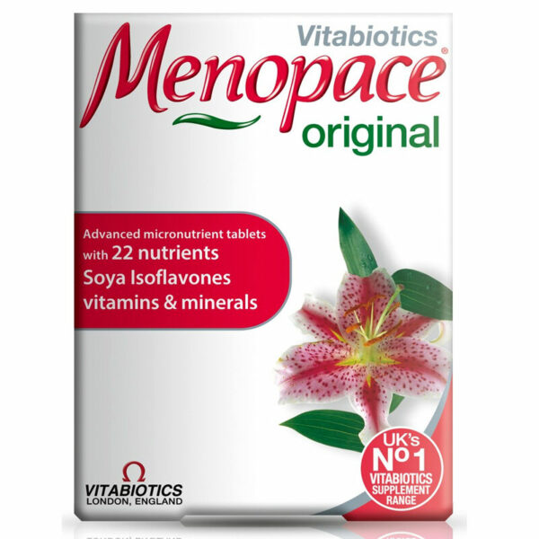 Vitabiotics Menopace Original Food Supplement 30 Tablets