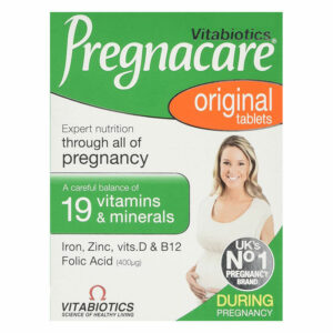 Introducing Vitabiotics Pregnacare Original Tablets 30 Tablets, the essential supplement for pregnant women.