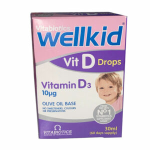 Vitabiotics Wellkid Vit Drops Vitamin D3 Food Supplement 30 ml