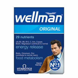 Introducing Vitabiotics Wellman Original 30 Tablets, the essential supplement for men's health and wellbeing.