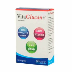 Introducing Vitaglucan+ 30 Capsules, a powerful daily health booster to support your overall well-being.