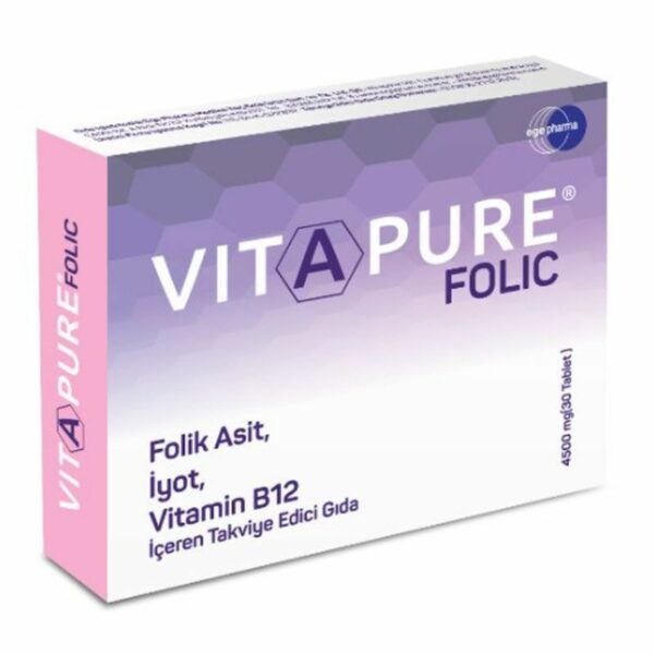 Vitapure Folic Supplementary Food 30 Tablets