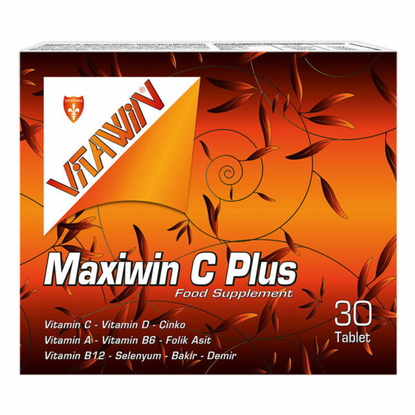 Introducing Vitawin Maxiwin C Plus Food Supplement 30 Tablets, a powerful blend of vitamins and minerals to support overall health and wellness.