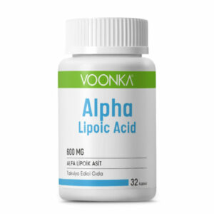 Introducing the Voonka Alpha Lipoic Acid 600 mg 32 Capsules, your all-in-one solution for boosting your overall health and well-being.