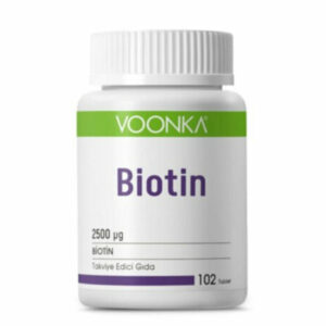 Voonka Food Supplement with Biotin 102 Tablets