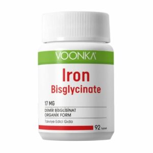 Voonka Iron Bisglycinate Iron 92 Capsules