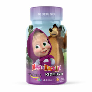 Voonka Kids Masha and the Bear Kidmuno Supplementary Food 32 Tablets