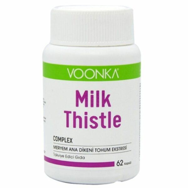 Introducing the Voonka Milk Thistle Complex 62 Capsules, a powerful addition to your health routine. Packed with natural ingredients, these capsules are designed to support overall wellness and vitality.