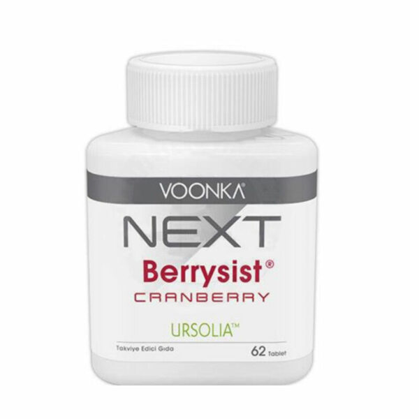 Voonka Next Berrysist Cranberry Food Supplement 62 Tablets