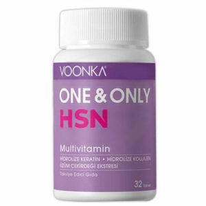 Introducing the Voonka One And Only HSN Multivitamin 32 Tablets, a comprehensive solution for your daily nutritional needs.