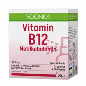 Voonka Vitamin B12 Methylcobalamin 20 ml